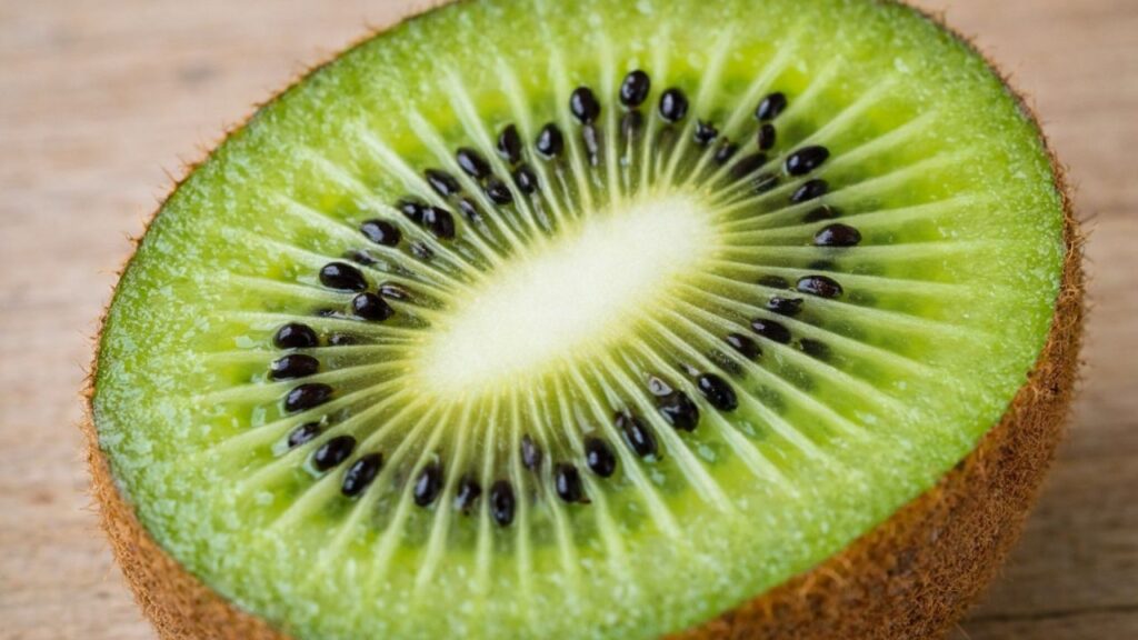Mixing Kiwi Peels With Vinegar