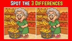 Spot 3 Differences: Can You Find the Hidden Differences in This Shop Scene in 14 Seconds?